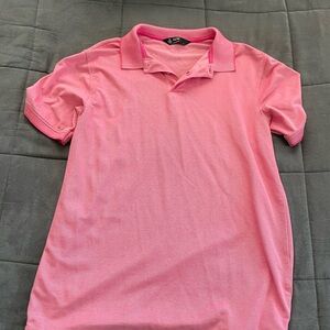 Classic Pink Polo Shirt for Men